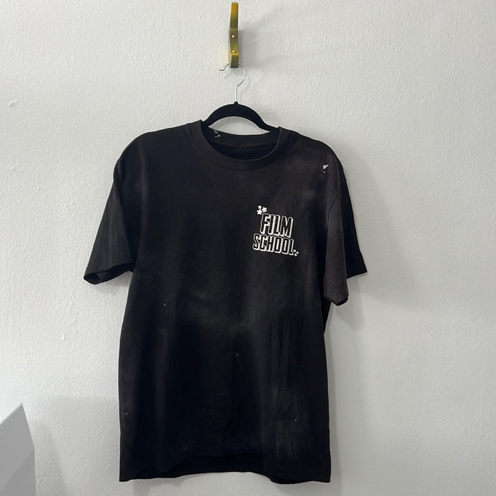Film School- “lost and found” distressed t-shirt